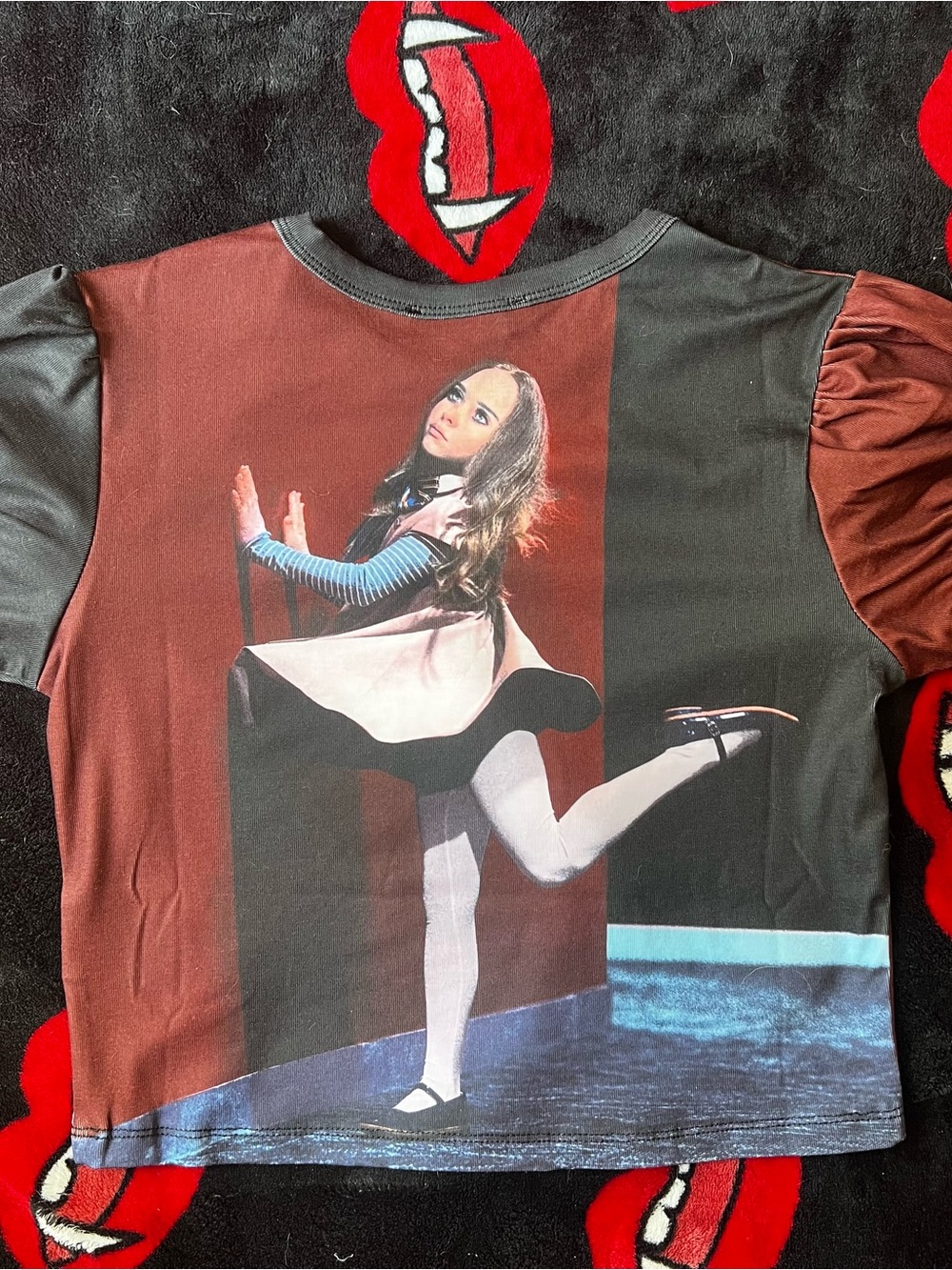 Megan x Dolls Kill - Viral Sensation Baby Tee - Picture 5 of 5